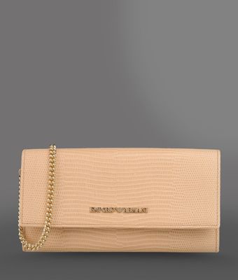 Emporio Armani Wallet Clutch - Lyst
