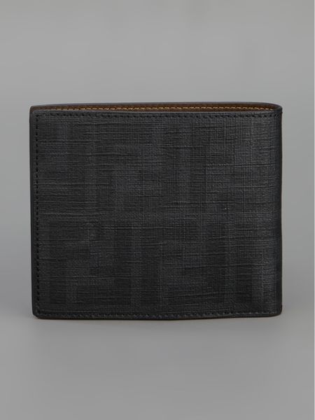 Fendi Elite Business Card Wallet In Black For Men Lyst
