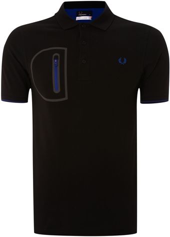 Fred Perry Capsule Sport Laser Cut Polo Shirt - Lyst