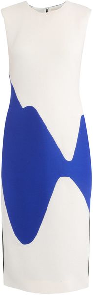 Roksanda Ilincic Wave Panel Sleeveless Dress - Lyst