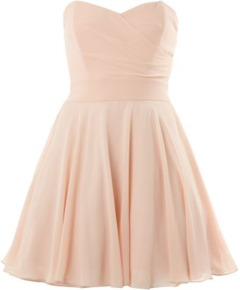 Tfnc Polka Dot Bandeau Dress - Lyst