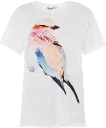 Wildfox Favourite Brightwing Print T-Shirt - Lyst