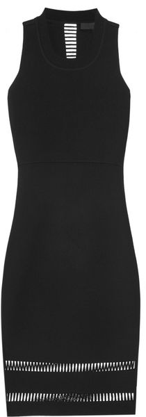 Alexander Wang Stretch Knit Dress - Lyst