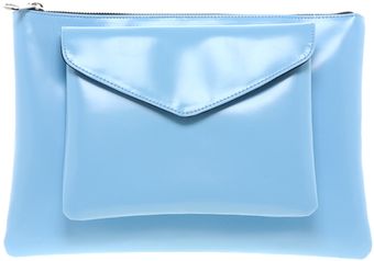 Asos Clutch Bag with Removable Front Pocket - Lyst