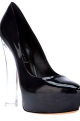 Casadei Perspex Stiletto Pump