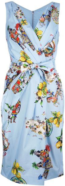 Dolce & Gabbana Sleeveless Dress - Lyst