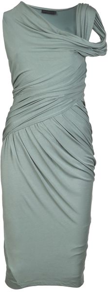 Donna Karan New York One Cold Shoulder Dress - Lyst