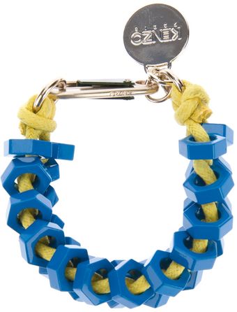 Kenzo Metal Bolt Bracelet - Lyst