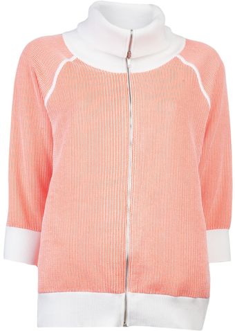 Mm6 By Maison Martin Margiela Zip Sweatshirt - Lyst