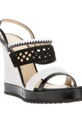 Pollini Wedge Sandal