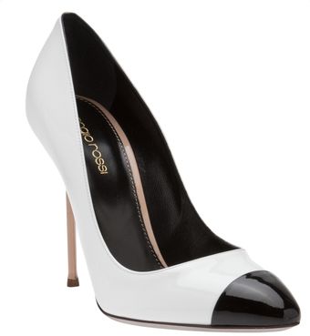Sergio Rossi Tricolor Pump - Lyst