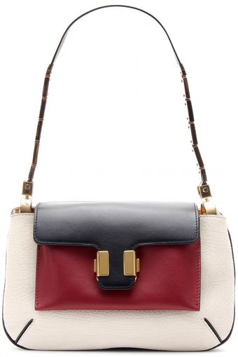 Chloé Amelia Colourblock Leather Handbag - Lyst