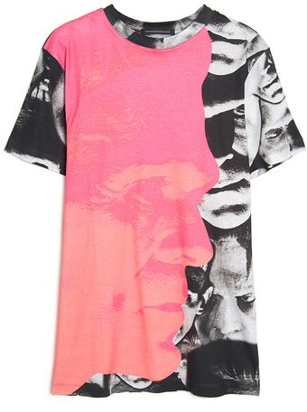 Christopher Kane Frankenstein Print Tee - Lyst