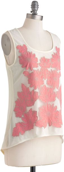 ModCloth Honolulu Hello Top - Lyst