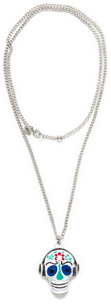 Zara Skull Pendant - Lyst