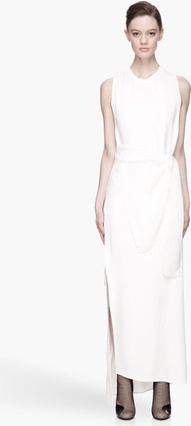 3.1 Phillip Lim  Waist Tie Column Gown - Lyst