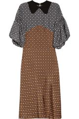 Marni Printed Silk Dress