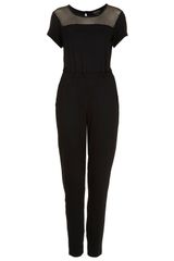 Topshop Mesh T Shirt All in One
