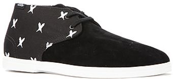 Vans The Howell Sneaker in Black White Feathers - Lyst