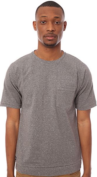 Wesc The Griffin Tee in Charcoal Melange - Lyst