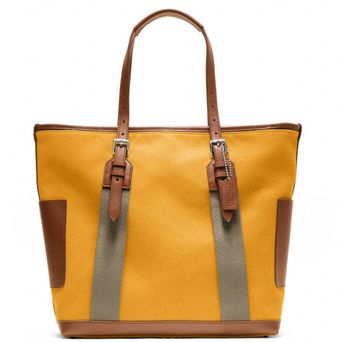 Coach Bleecker City Canvas City Tote - Lyst