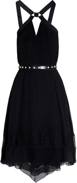 Jason Wu Harness Flounce Dress - Lyst