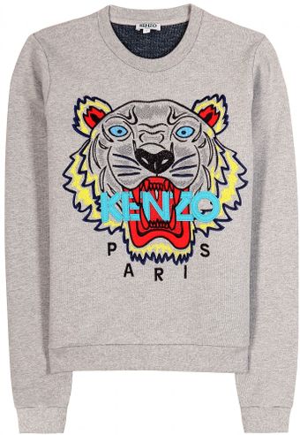 Kenzo Logo Print Sweater - Lyst