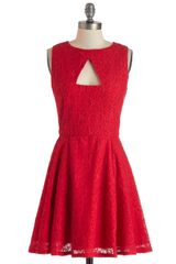 ModCloth Ruby Night Dress
