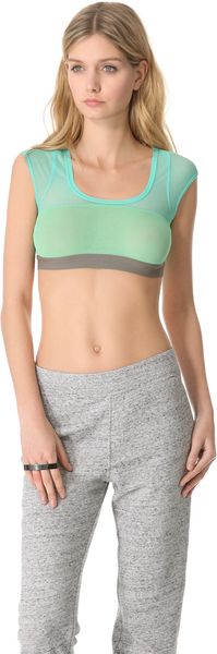 VPL Rib Cropper Top - Lyst