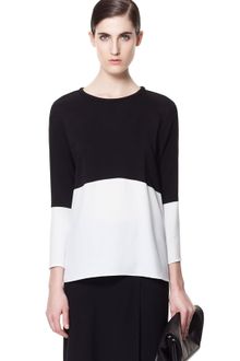 Zara Combined Studio Top - Lyst