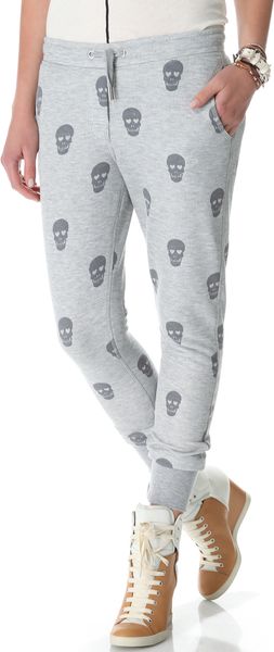 Zoe Karssen Skulls Allover Sweatpants - Lyst