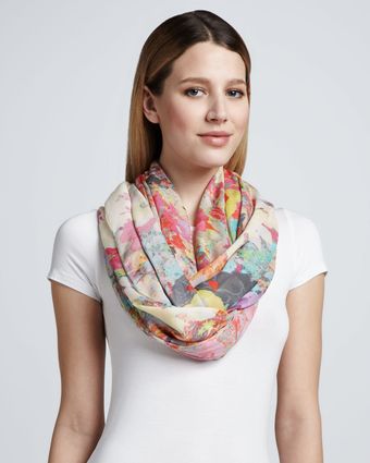 Erdem Sache Printed Scarf - Lyst