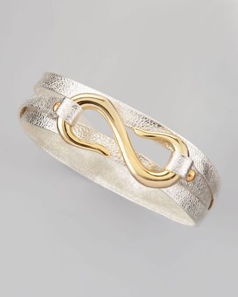 Gorjana Sadie Metallic Triple Wrap Bracelet - Lyst