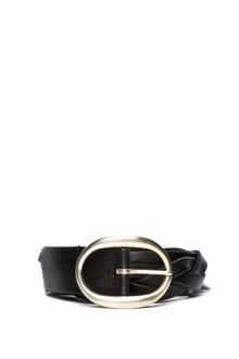 Isabel Marant Elia Braid Belt in Black - Lyst
