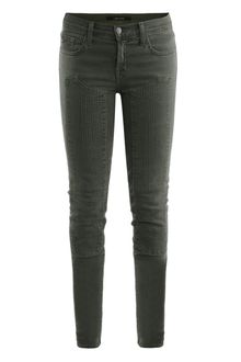 J Brand Roz Moto Mid-Rise Skinny Jeans - Lyst