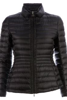 Moncler Fitted Padded Jacket - Lyst