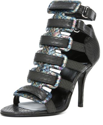 Pierre Hardy Sandal in Black Disco - Lyst
