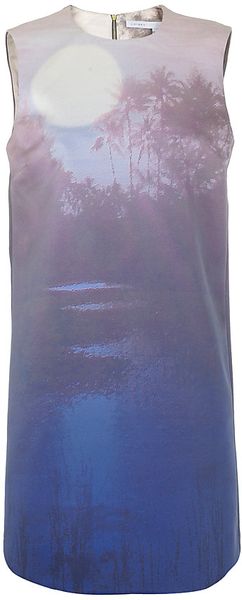 Victoria, Victoria Beckham Sundream Shift Dress - Lyst