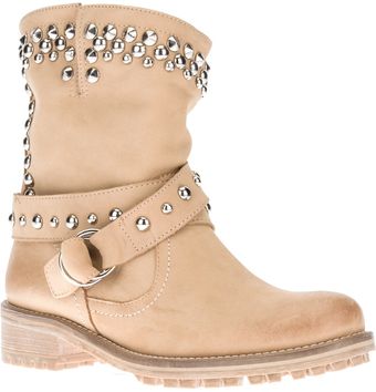Chiara Ferragni Studded Buckle Boot - Lyst