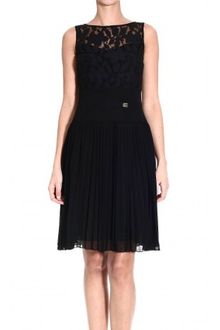 Class Roberto Cavalli Sleeveless Pleated Bottom - Lyst