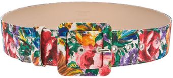 Dolce & Gabbana Floral Belt - Lyst