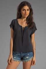  Strawberry Fields Tee in Black