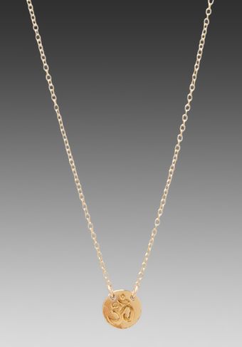Gorjana Om Disc Necklace - Lyst