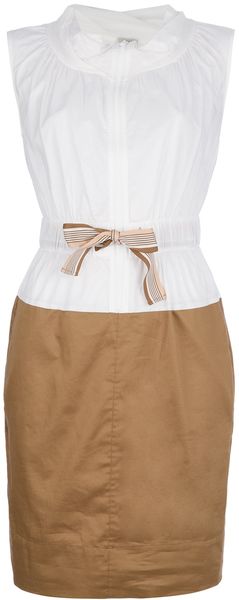 Hoss Intropia Colour Block Dress - Lyst