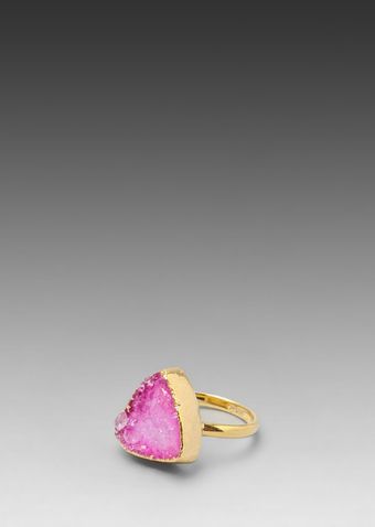 Jnb Jnb Adriana Classic Band Ring in Goldpink - Lyst