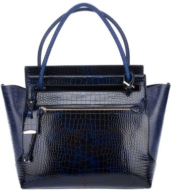 Jil Sander Crocco Tote - Lyst