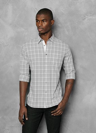 John Varvatos Patch Pocket Shirt - Lyst