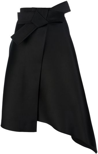 Lanvin Bow Skirt - Lyst