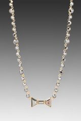  Polka Dot Bow Short Necklace