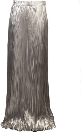 Oscar de la Renta Lame Starburst Skirt - Lyst